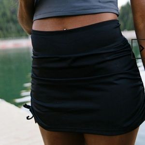 NEW KIAVA Swim Skort XLarge Black